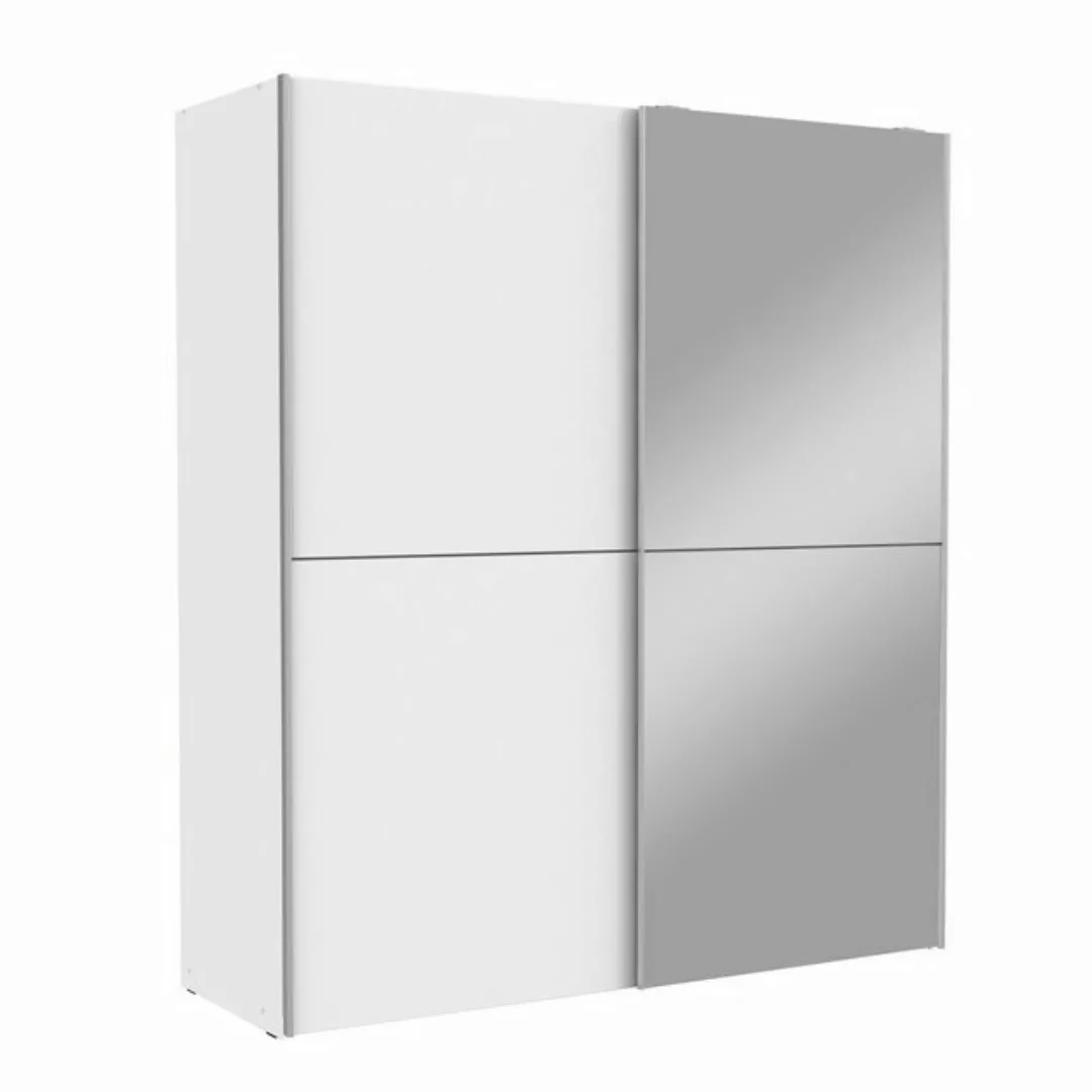 FORTE Schwebetürenschrank ""White Kiss", Made in Europe, ideal für kleine R günstig online kaufen