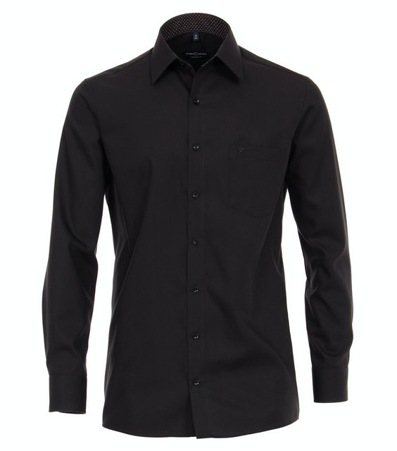 CASAMODA Langarmshirt Popeline Hemd uni günstig online kaufen