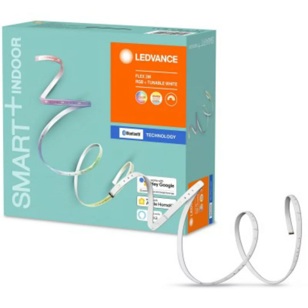 LEDVANCE SMART+ LED FLEX LED-Streifen RGBW Bluetooth 300 cm Kunststoff Weiß günstig online kaufen