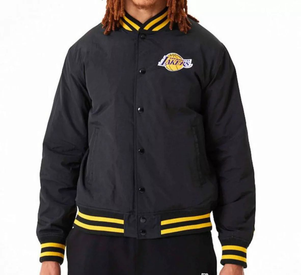 New Era Collegejacke NBA Los Angeles Lakers Script Bomber günstig online kaufen