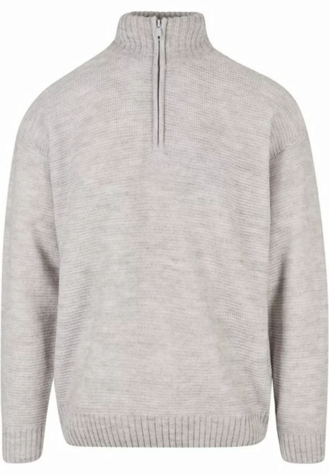 URBAN CLASSICS Sweater Herren Knit Troyer (1-tlg) günstig online kaufen