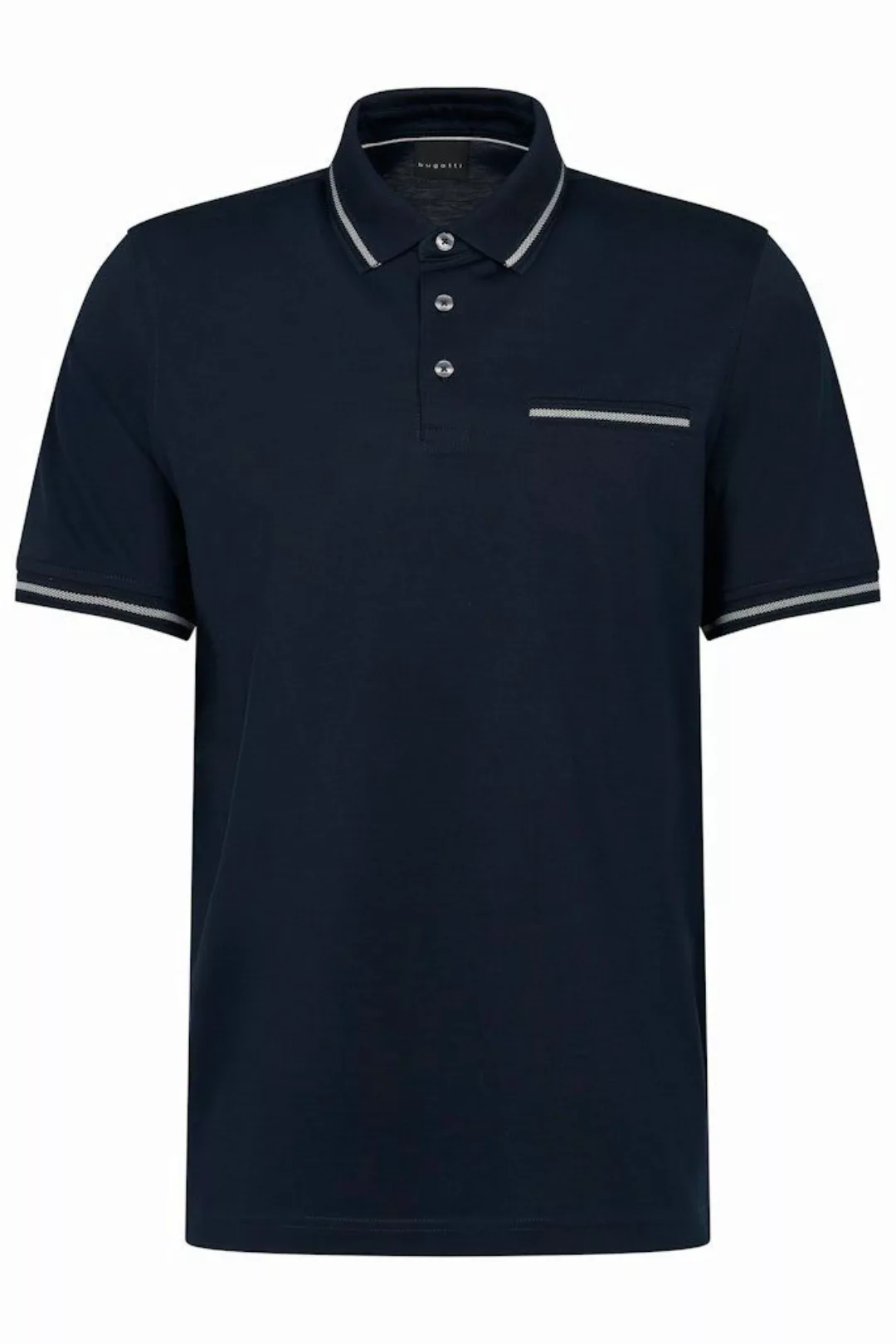 bugatti Poloshirt 8151-55100A mit Brusttasche günstig online kaufen