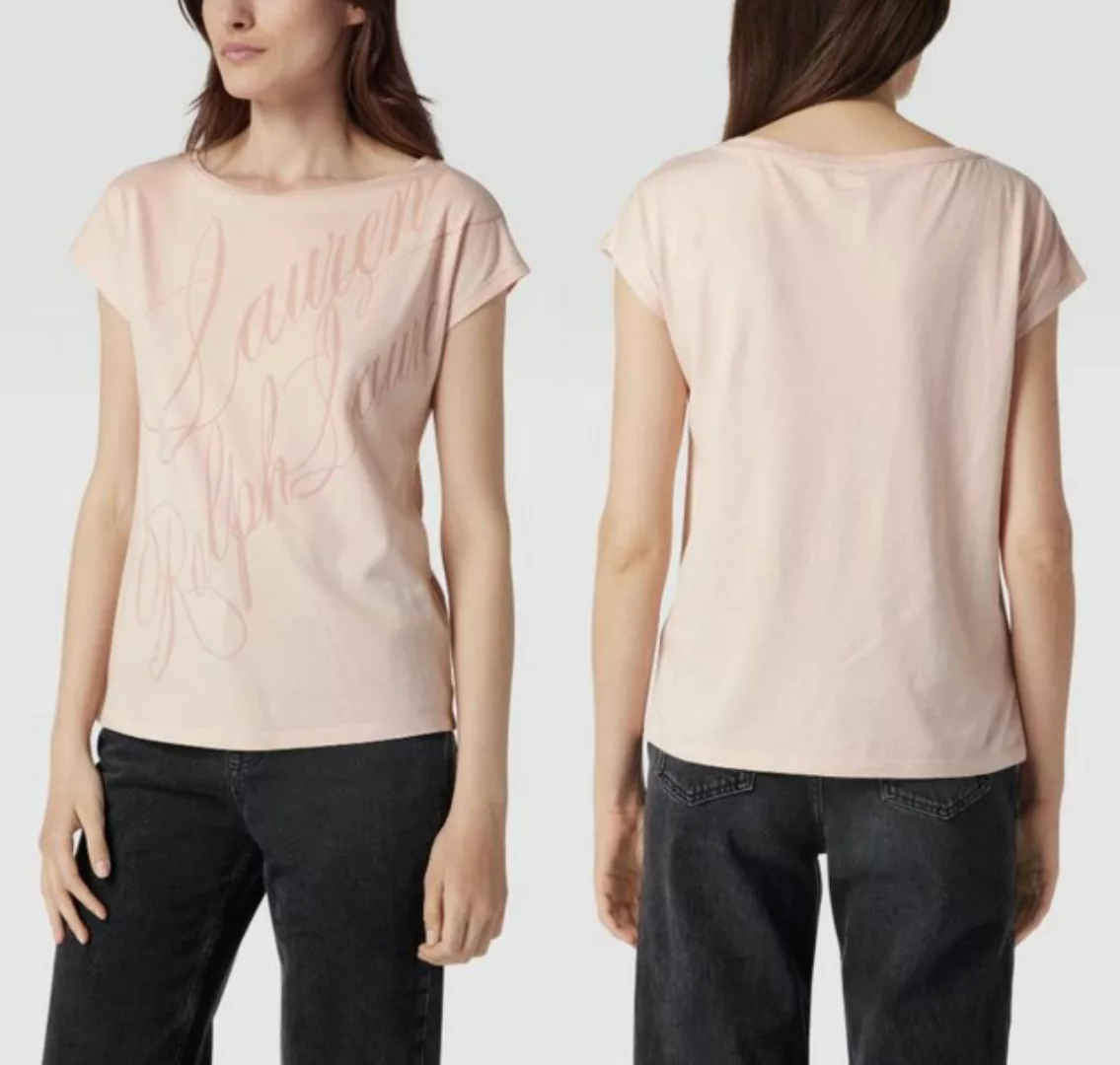 Ralph Lauren T-Shirt LAUREN RALPH LAUREN Logo Label Print T-shirt Blouse He günstig online kaufen
