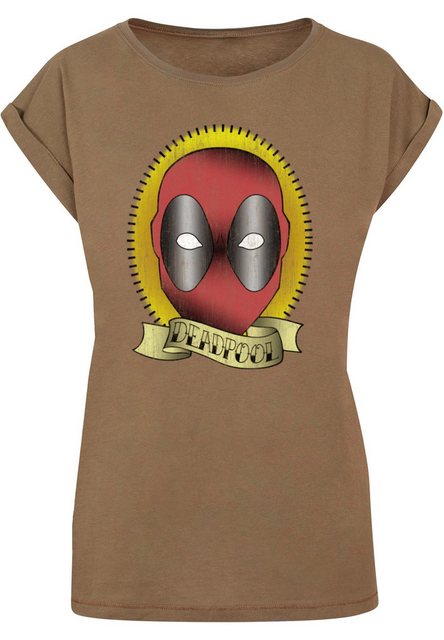 ABSOLUTE CULT T-Shirt ABSOLUTE CULT Damen Ladies Deadpool - Tattoo Print T- günstig online kaufen