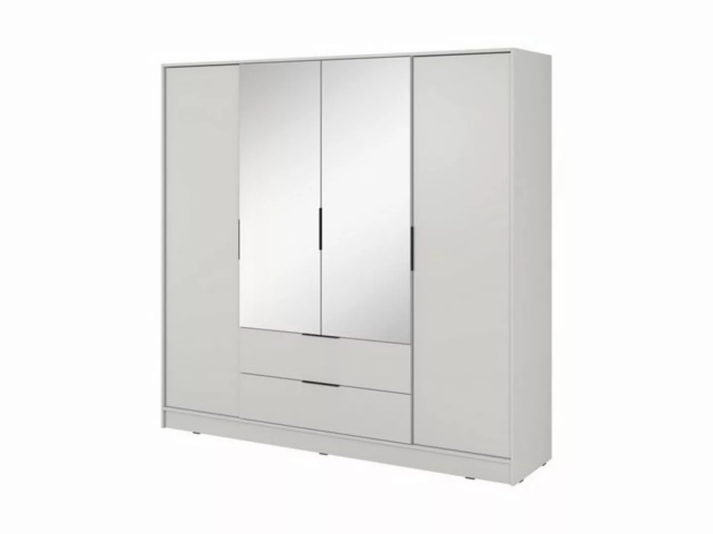 Compleo Drehtürenschrank mit 2 Schubladen KALS Designer Schrank geräumig günstig online kaufen