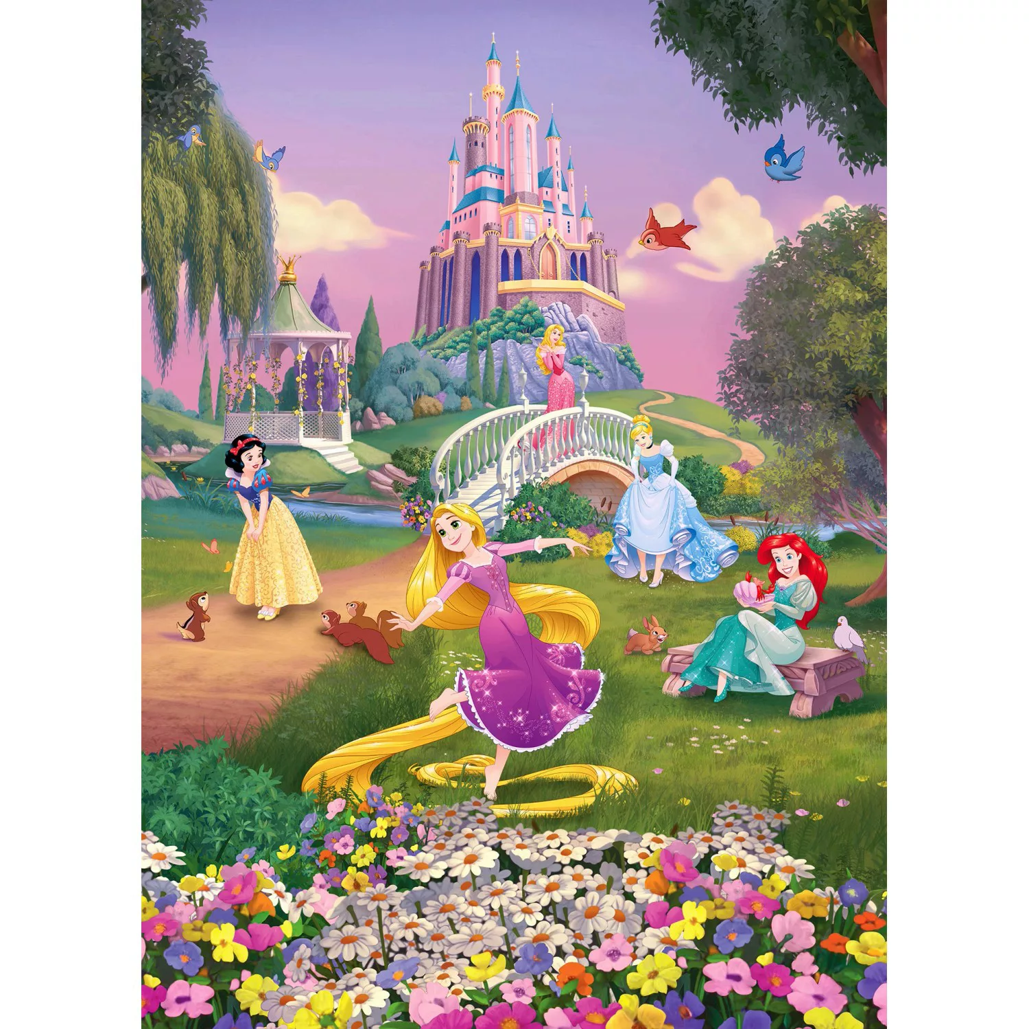 Komar Fototapete Disney Princess Sunset 184 cm x 254 cm FSC® günstig online kaufen