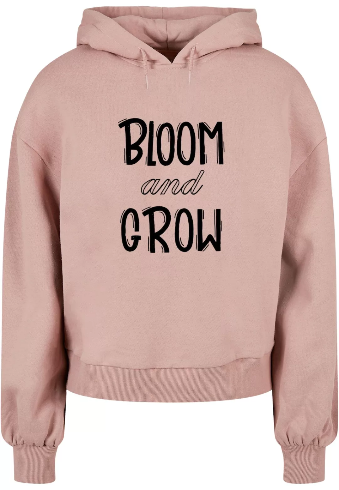 Merchcode Kapuzenpullover "Merchcode Damen Ladies Spring - Bloom and grow O günstig online kaufen