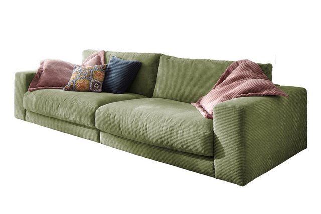 KAWOLA Sofa MADELINE, Cord 2-Sitzer od. 3-Sitzer versch. Farben günstig online kaufen