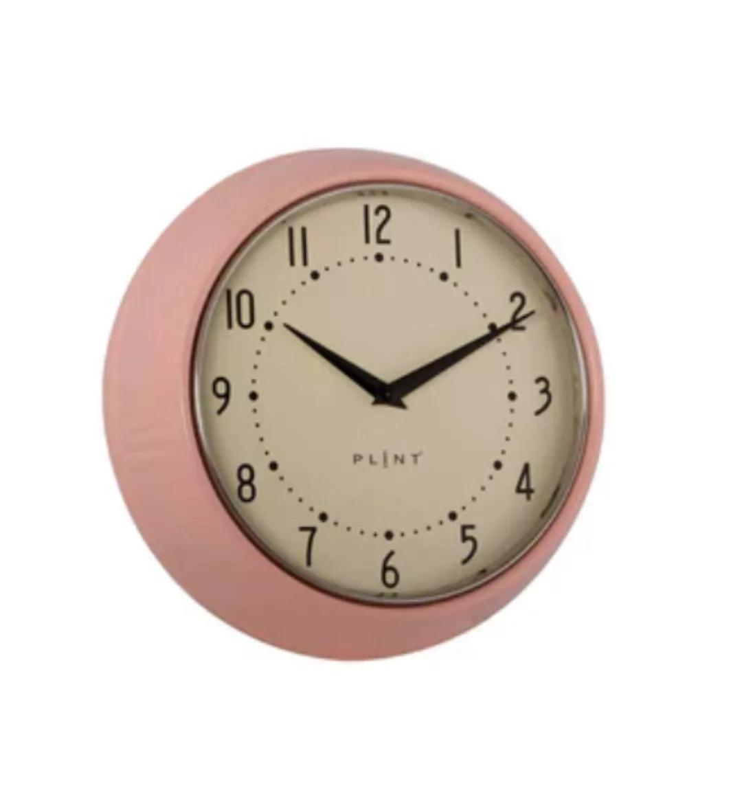 Wanduhr Ø 22-24 cm rose günstig online kaufen