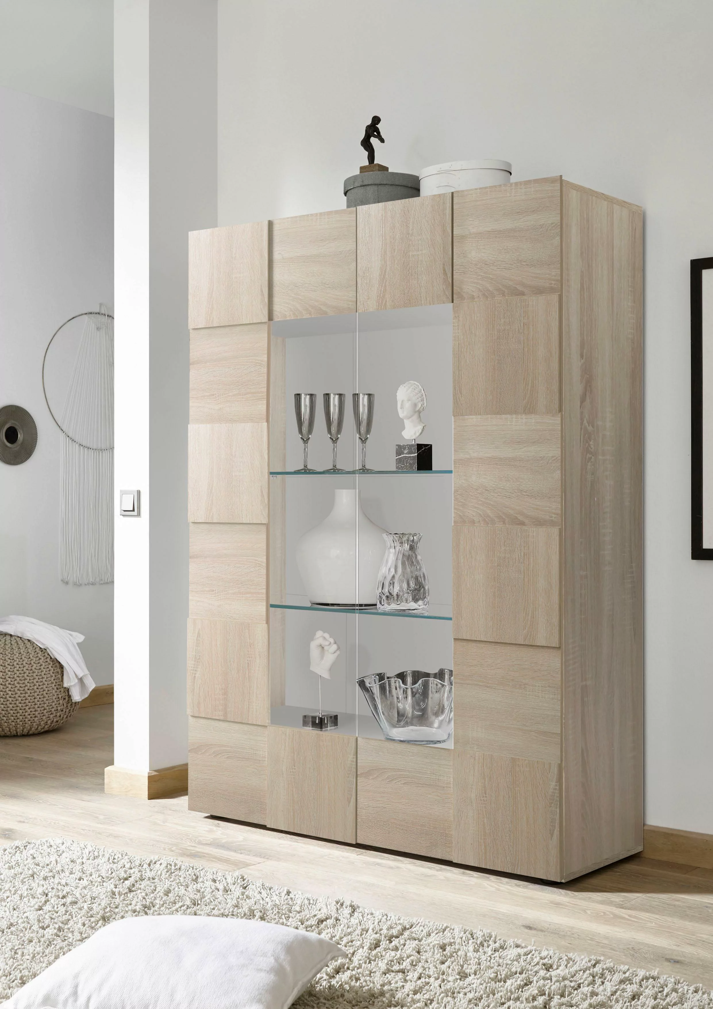 INOSIGN Stauraumvitrine "Dama", Höhe 166 cm günstig online kaufen