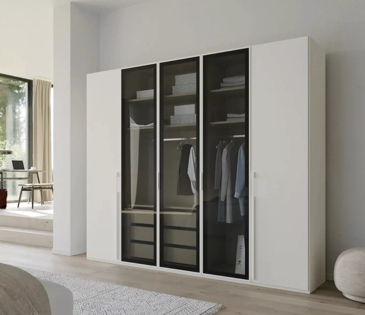 rauch Drehtürenschrank "Kleiderschrank Schrank Garderobe SKAT SHINE mit hoc günstig online kaufen