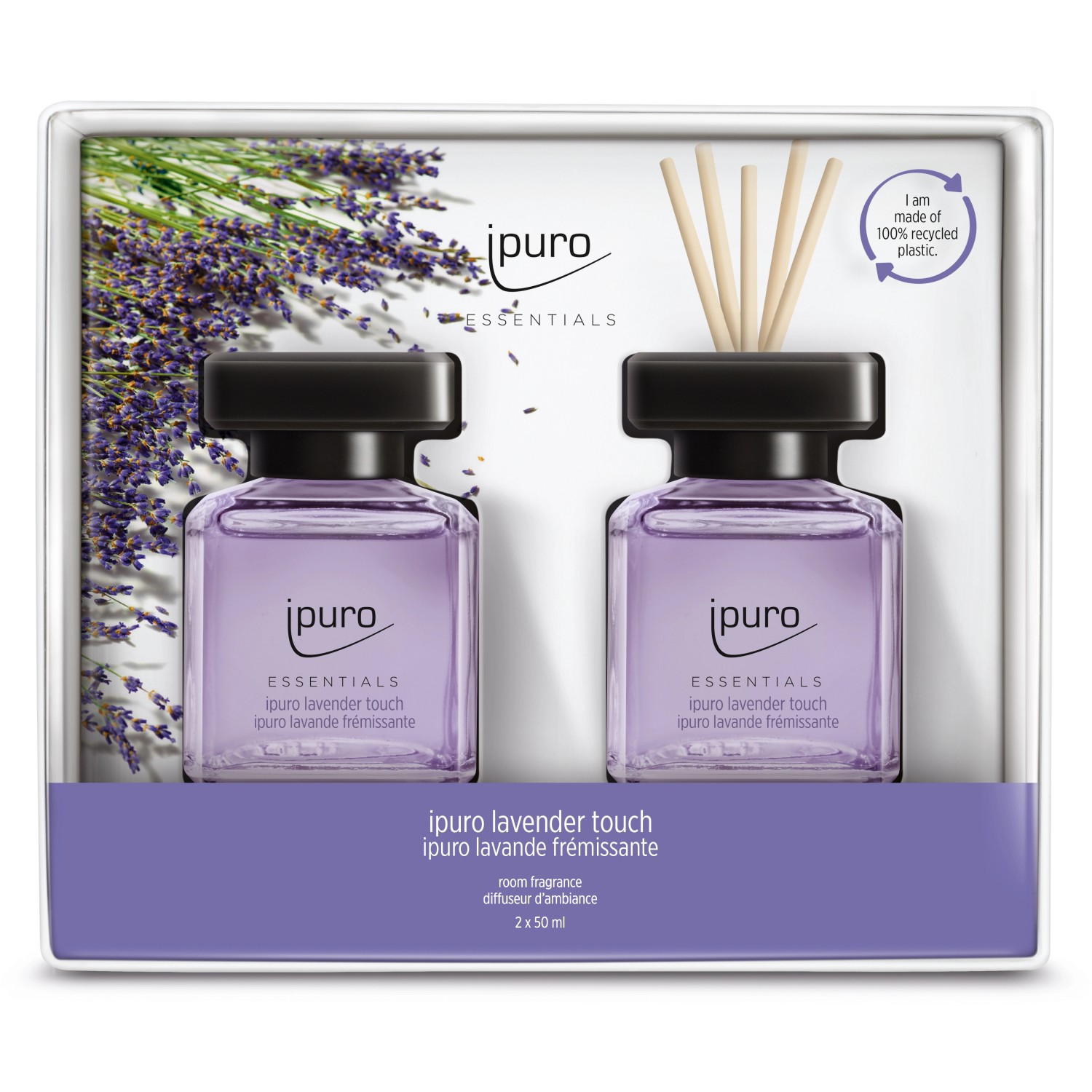 ipuro ESSENTIALS Raumduft Lavender Touch  2x50ml günstig online kaufen