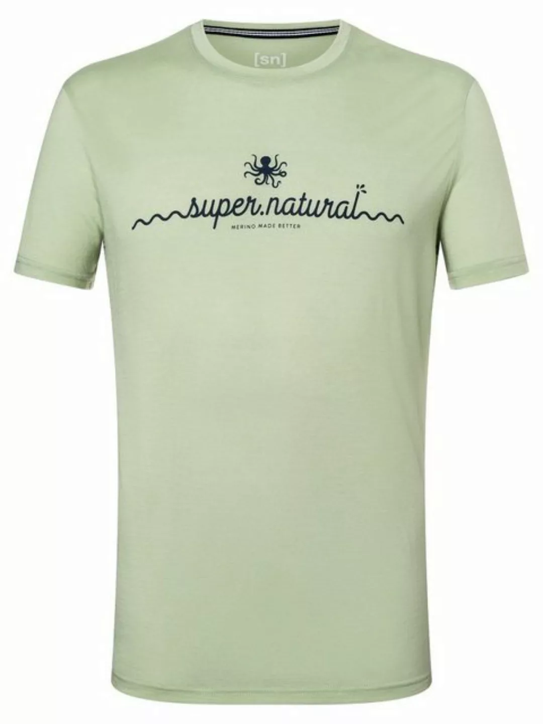 SUPER.NATURAL T-Shirt Merino T-Shirt M OCTO TEE sportlicher Merino-Material günstig online kaufen