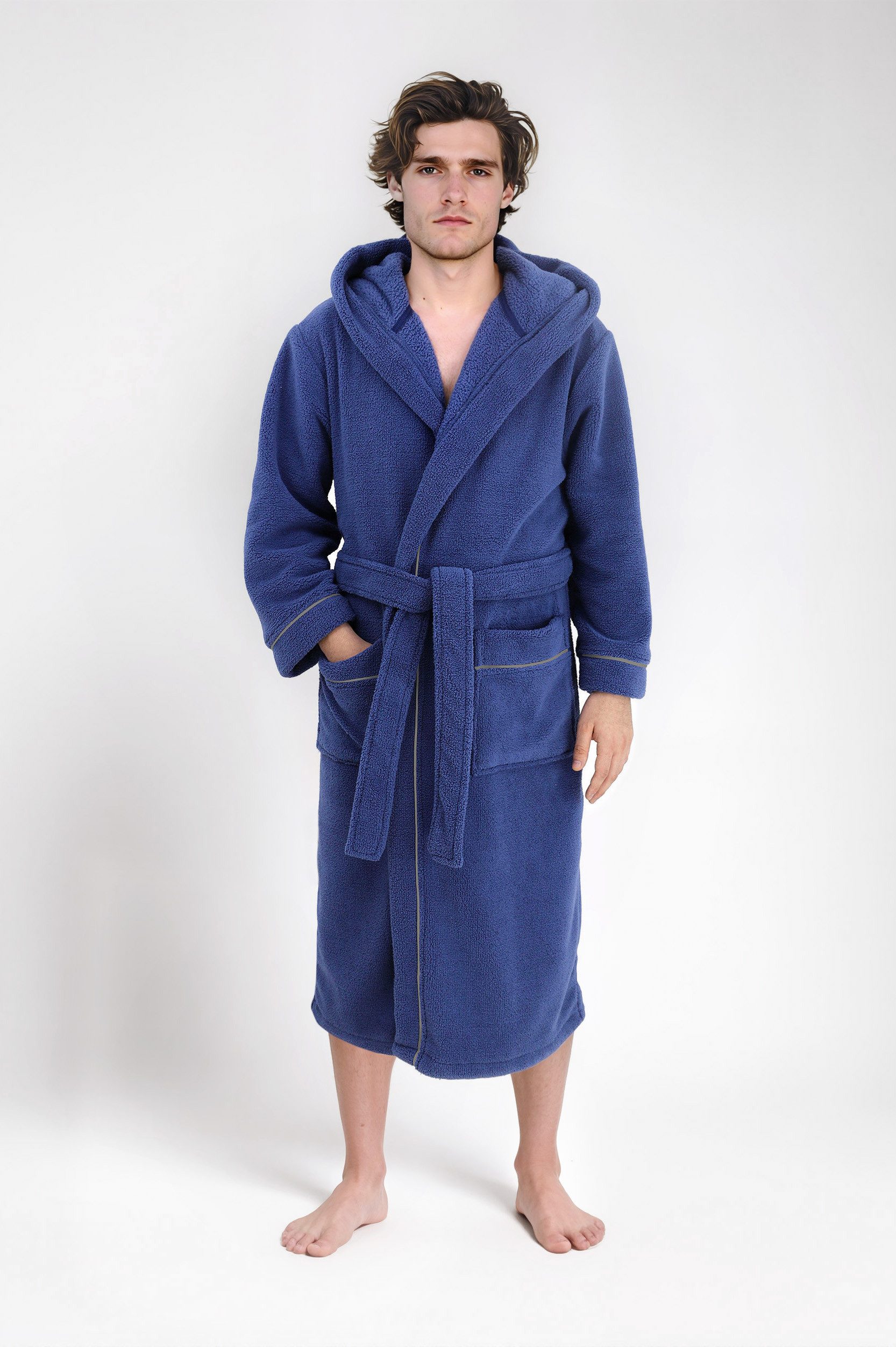 my home Unisex-Bademantel Lillou, ideal für günstig online kaufen