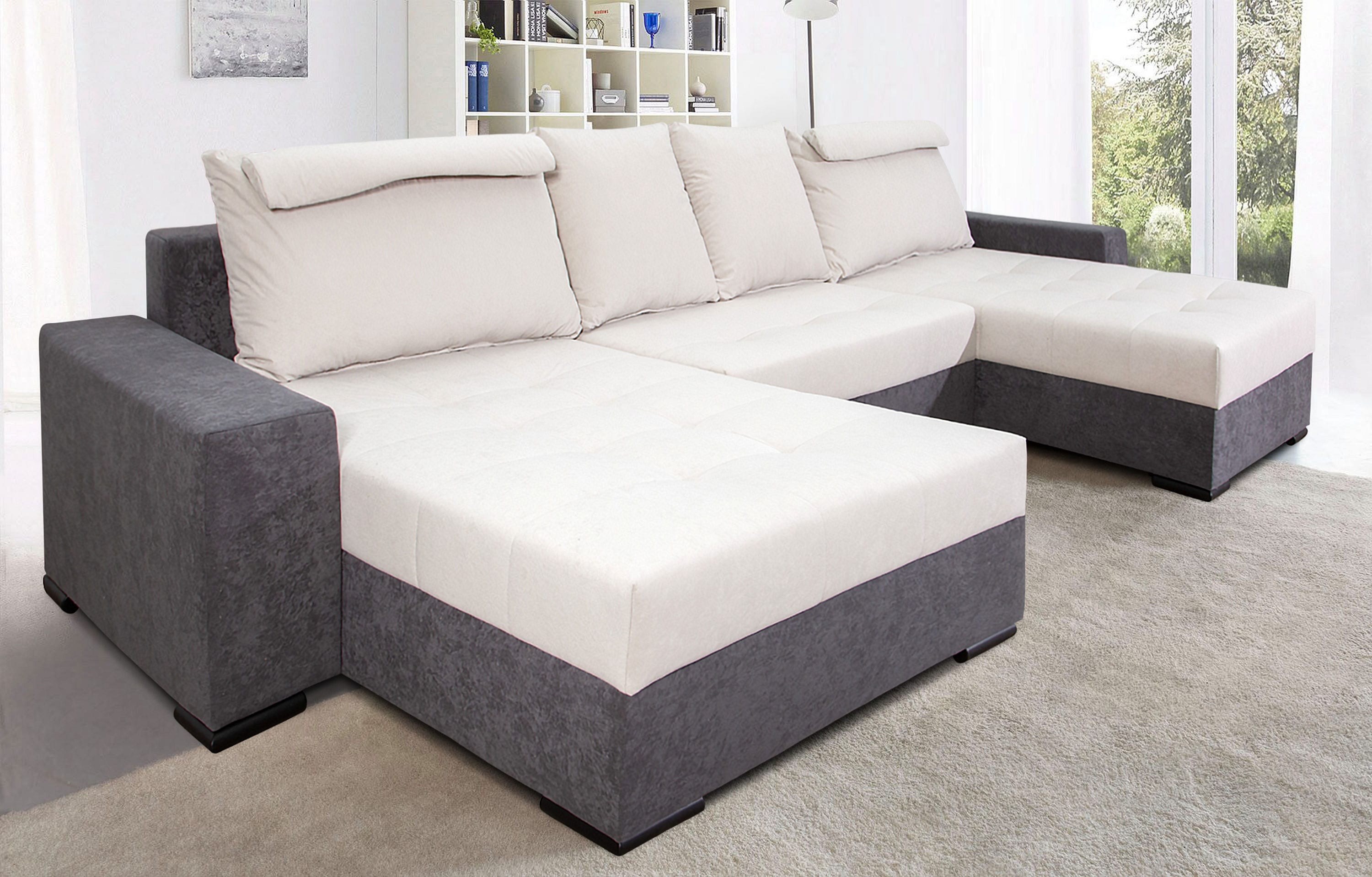 COLLECTION AB Wohnlandschaft "XXXL-Josy Relax U-Form Breite 352 cm, mit 2 g günstig online kaufen