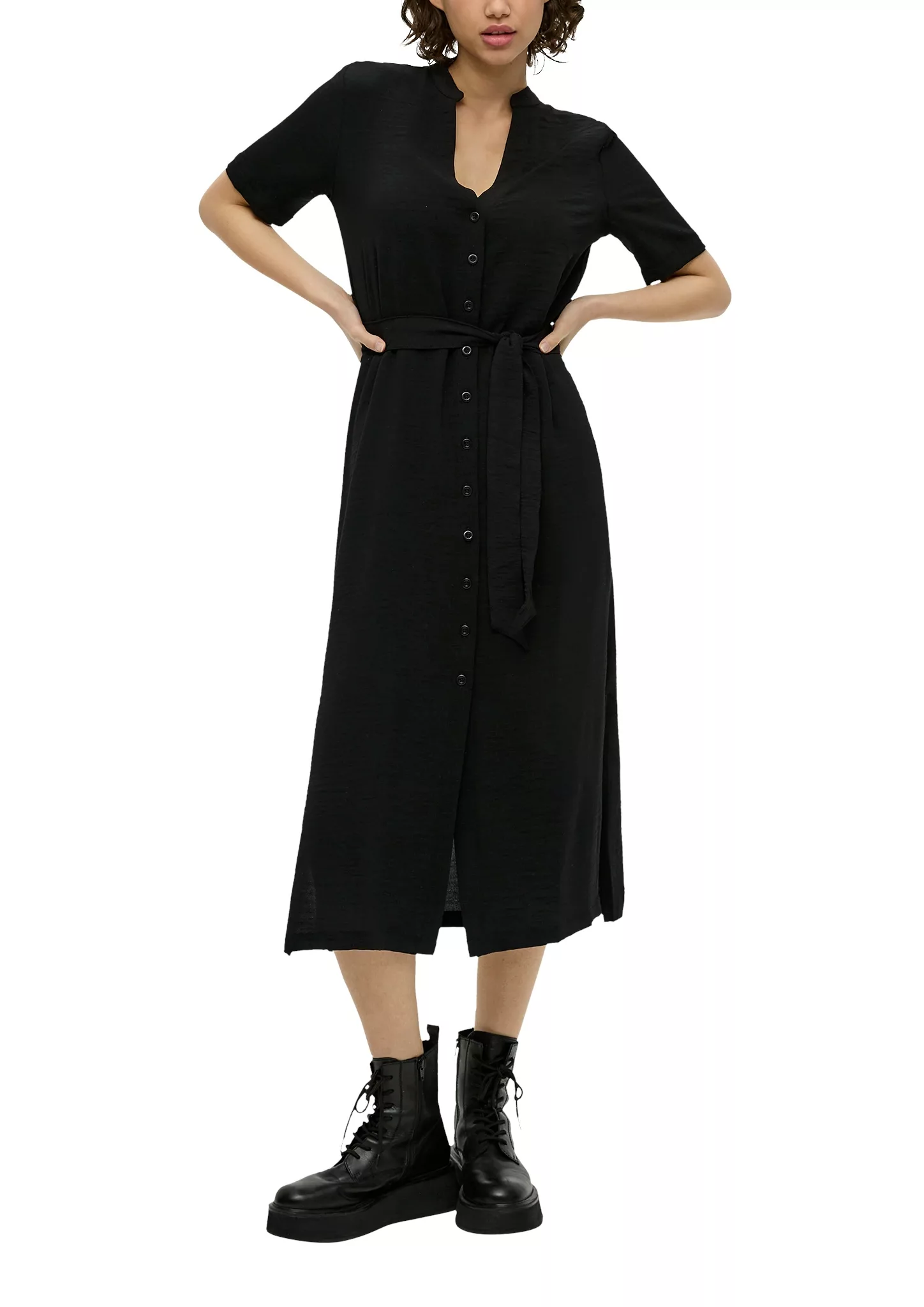 QS Sommerkleid Kleid, ORANGE günstig online kaufen