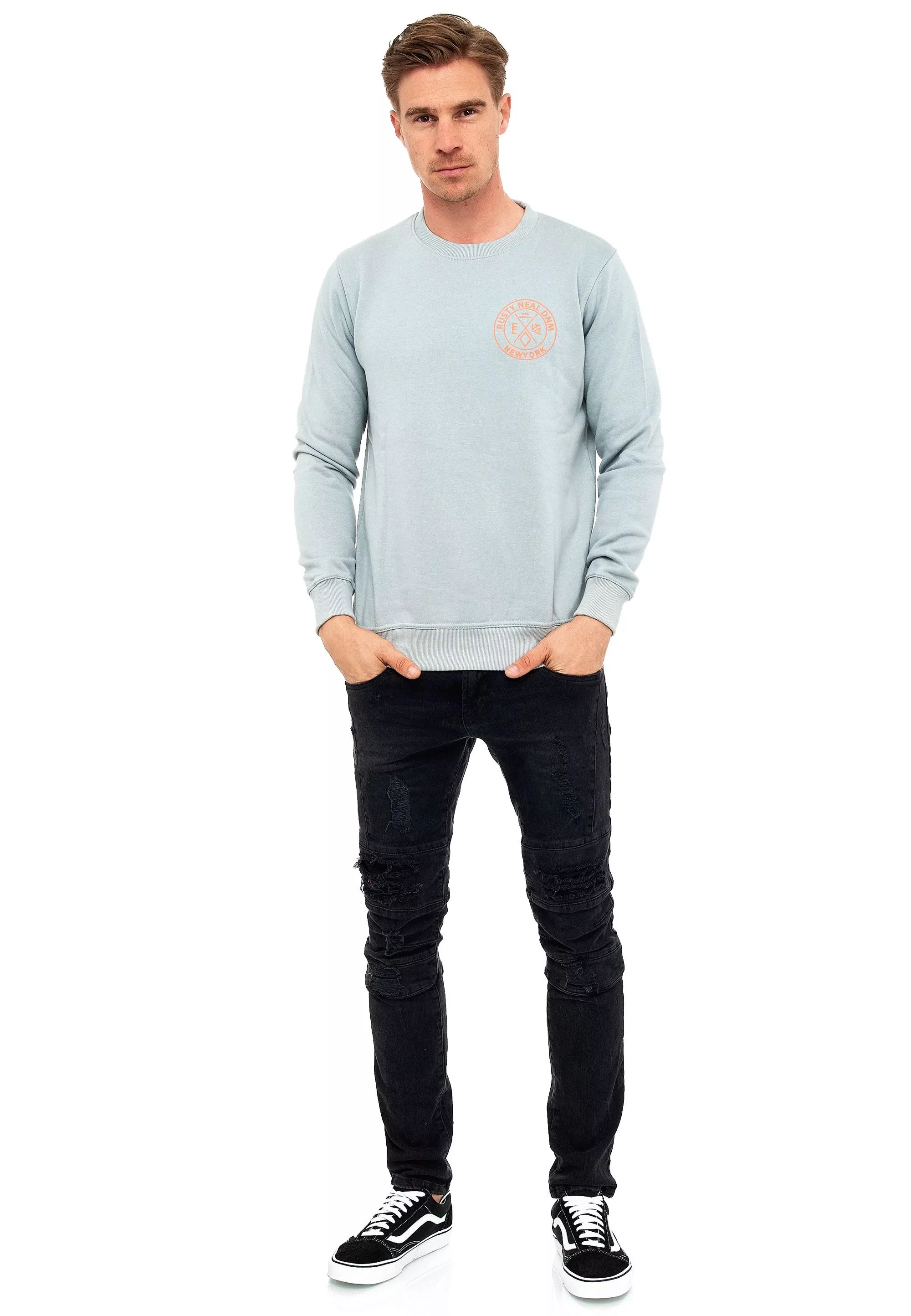 Rusty Neal Sweatshirt, mit trendigem Rückenprint günstig online kaufen