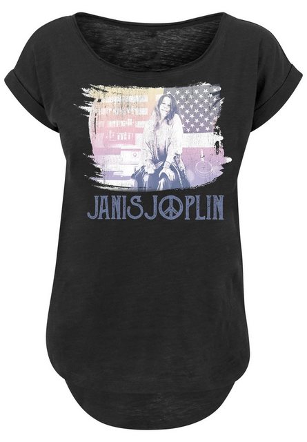 F4NT4STIC T-Shirt Janis Joplin Stove Flag' Print günstig online kaufen