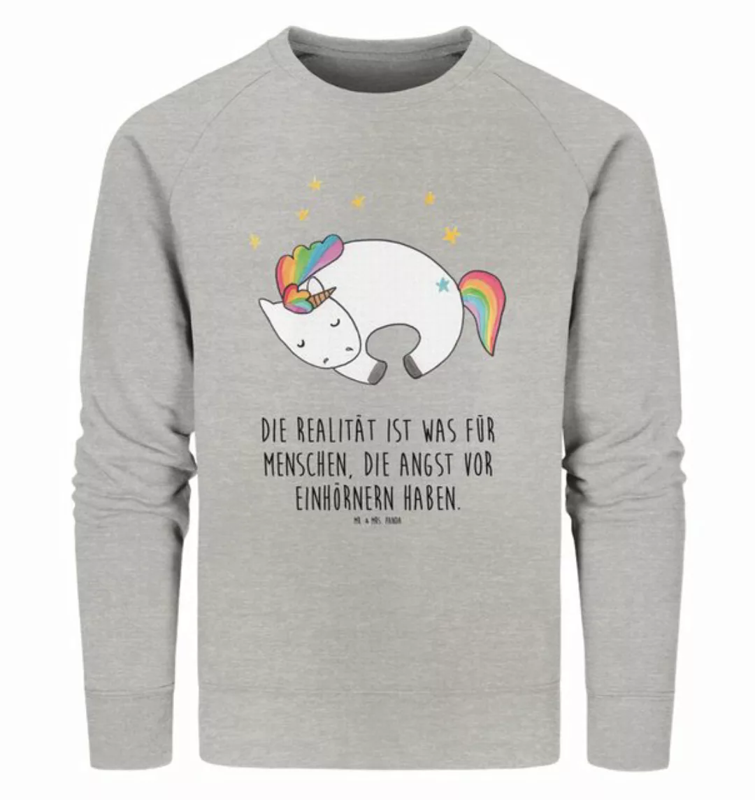 Mr. & Mrs. Panda Longpullover Größe S Einhorn Nacht - Heather Grey - Gesche günstig online kaufen