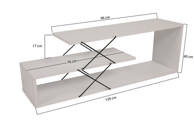 Skye Decor TV-Schrank Schränke, 40x120x30 cm, 100% Melaminbeschichtete Part günstig online kaufen