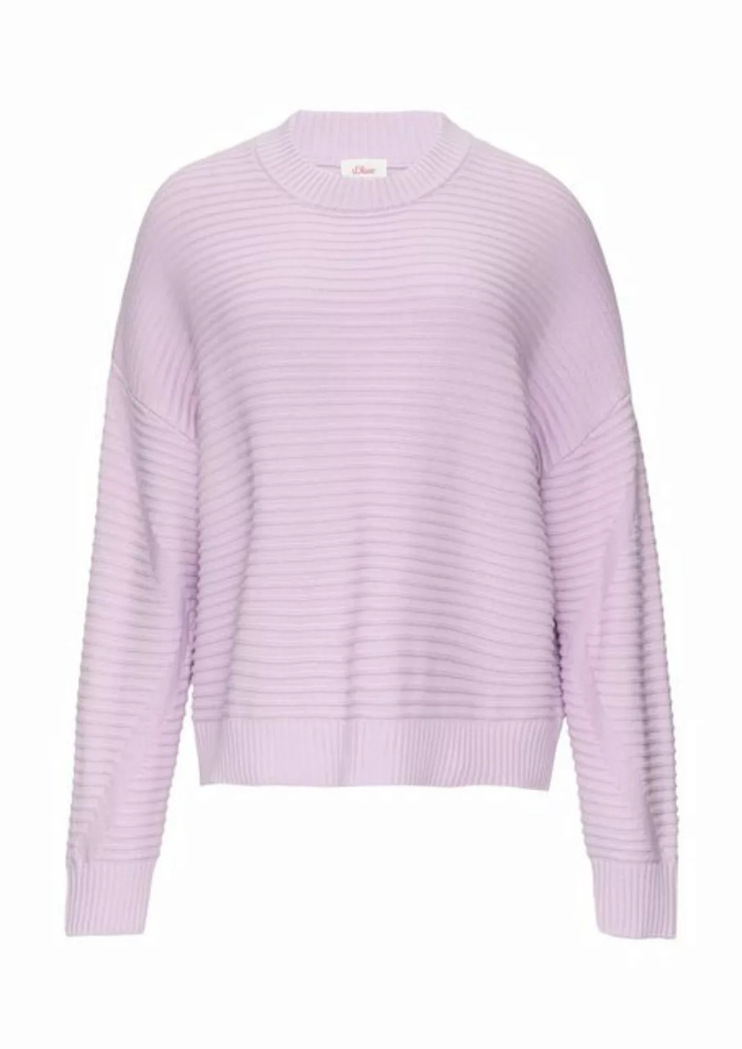 s.Oliver Sweatshirt Strickpullover, LILAC/PINK günstig online kaufen