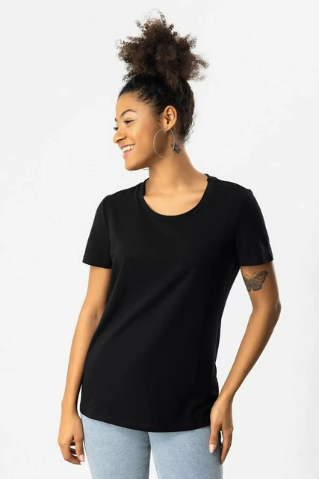 No Matter What T-Shirt im zeitlosen Basic-Look günstig online kaufen