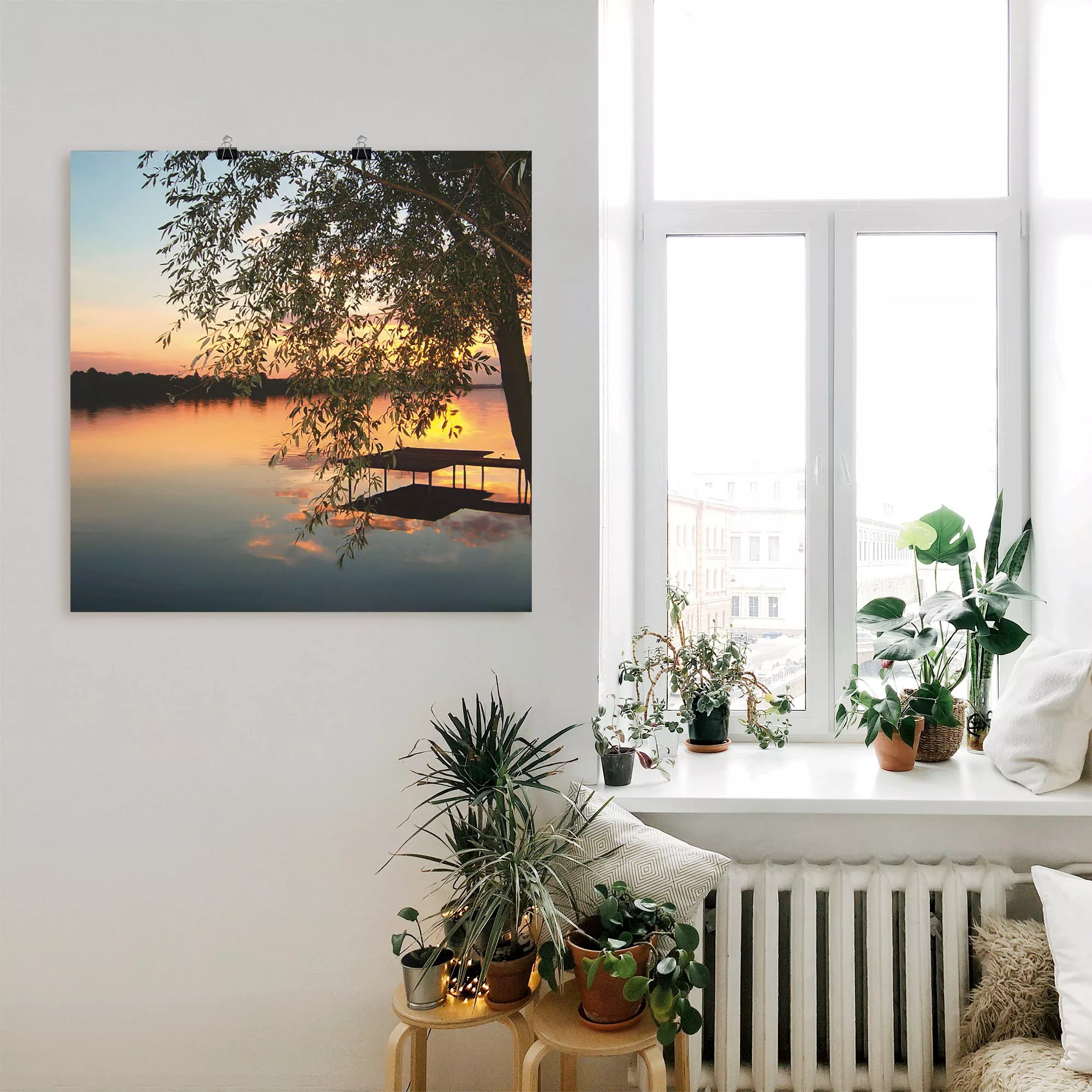 Artland Wandbild "Landschaftsfotografie", Gewässer, (1 St.), als Poster, Wa günstig online kaufen