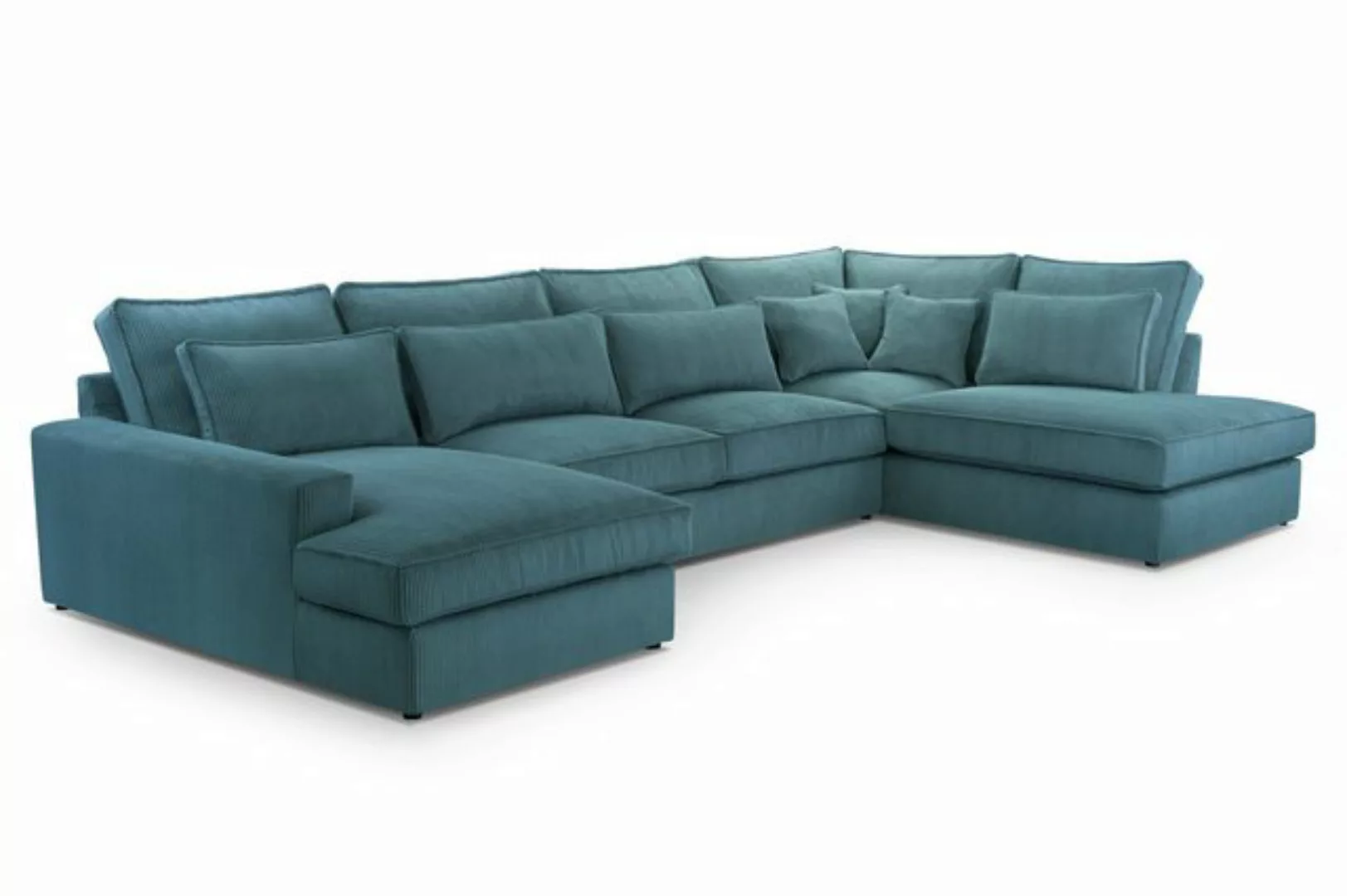 AN-MOEBEL4U Ecksofa Eckcouch MATTEO U 398x176/225x93, Polyurethanschaum T35 günstig online kaufen