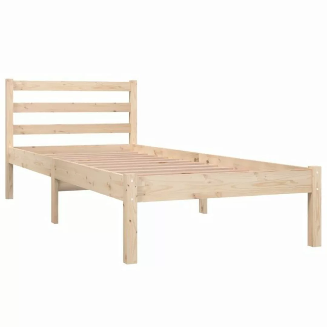 furnicato Bett Massivholzbett Kiefer 75x190 cm günstig online kaufen