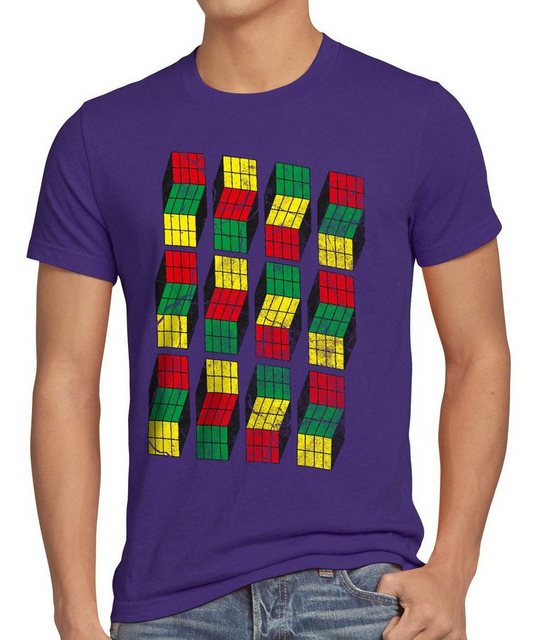 style3 T-Shirt Cubes Sheldon Würfel Big Bang Rubik Meltig Cooper Zauber The günstig online kaufen