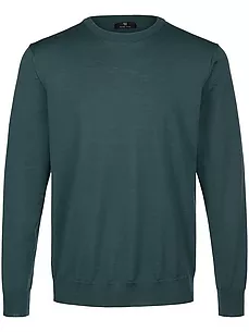 Rundhals-Pullover Peter Hahn türkis günstig online kaufen