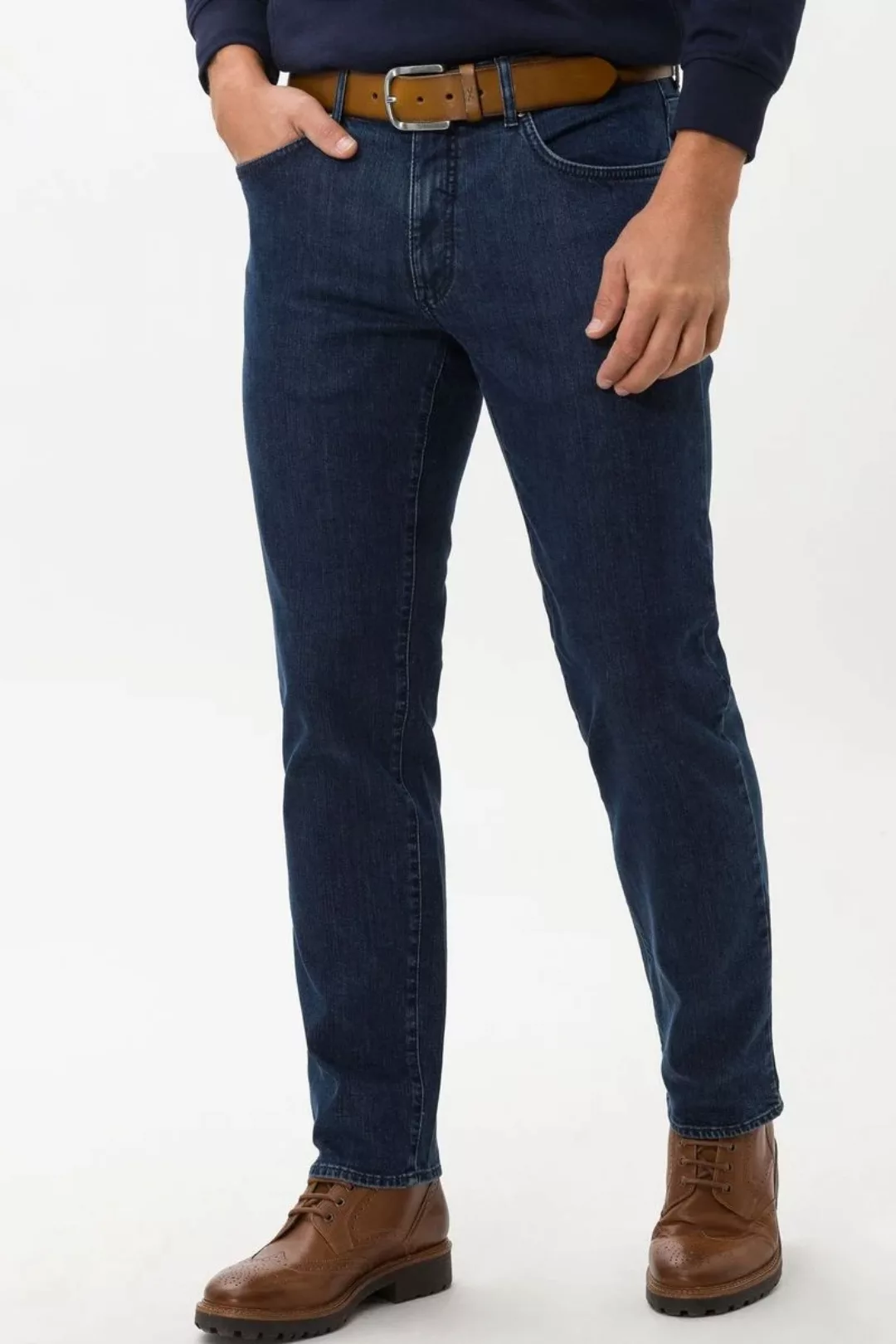 Brax Cadiz Jeans Dunkelblau - Größe W 35 - L 34 günstig online kaufen