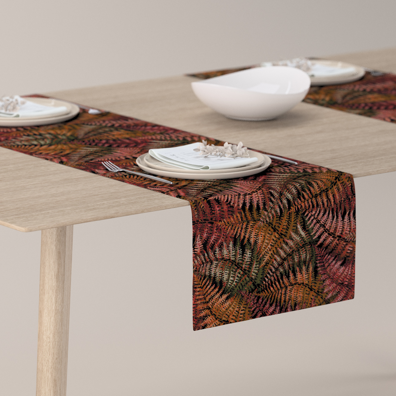 Tischläufer, dunkelrot- gold, 40 x 130 cm, Intenso Premium (144-19) günstig online kaufen