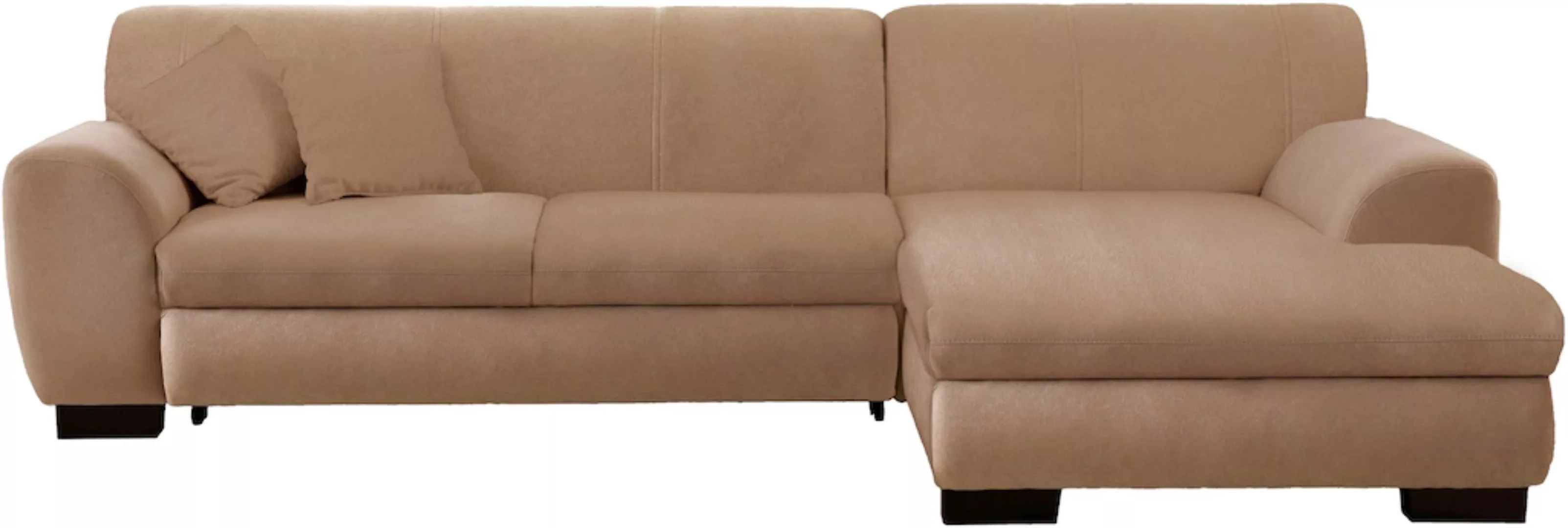 Home affaire Ecksofa "Nika zeitlos und elegant, L-Form", wahlweise mit Bett günstig online kaufen