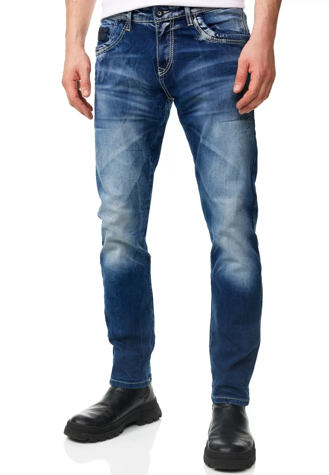 Rusty Neal Straight-Jeans "YAMATO" günstig online kaufen