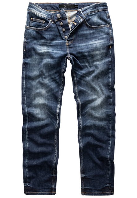 Amaci&Sons Straight-Jeans KANSAS Regular Fit Destroyed Jeans günstig online kaufen