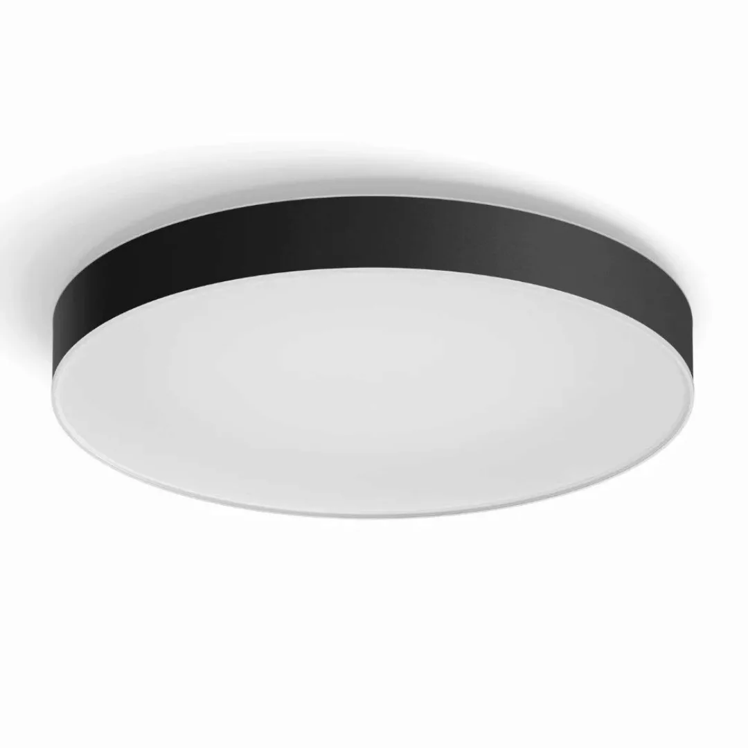 Philips Hue Enrave LED-Deckenlampe 55,1cm schwarz günstig online kaufen