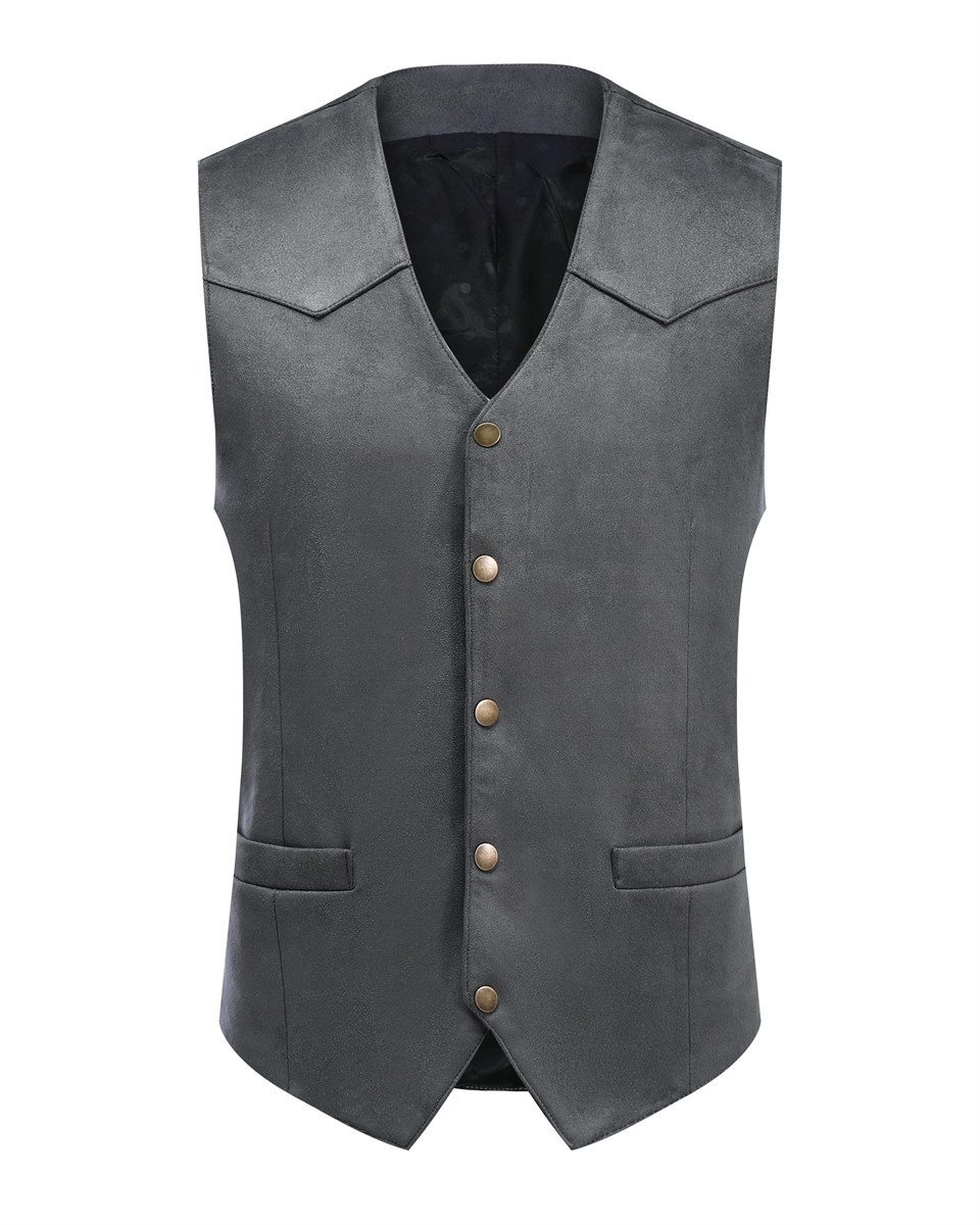 Allthemen Anzugweste Slim Fit Anzugweste im günstig online kaufen