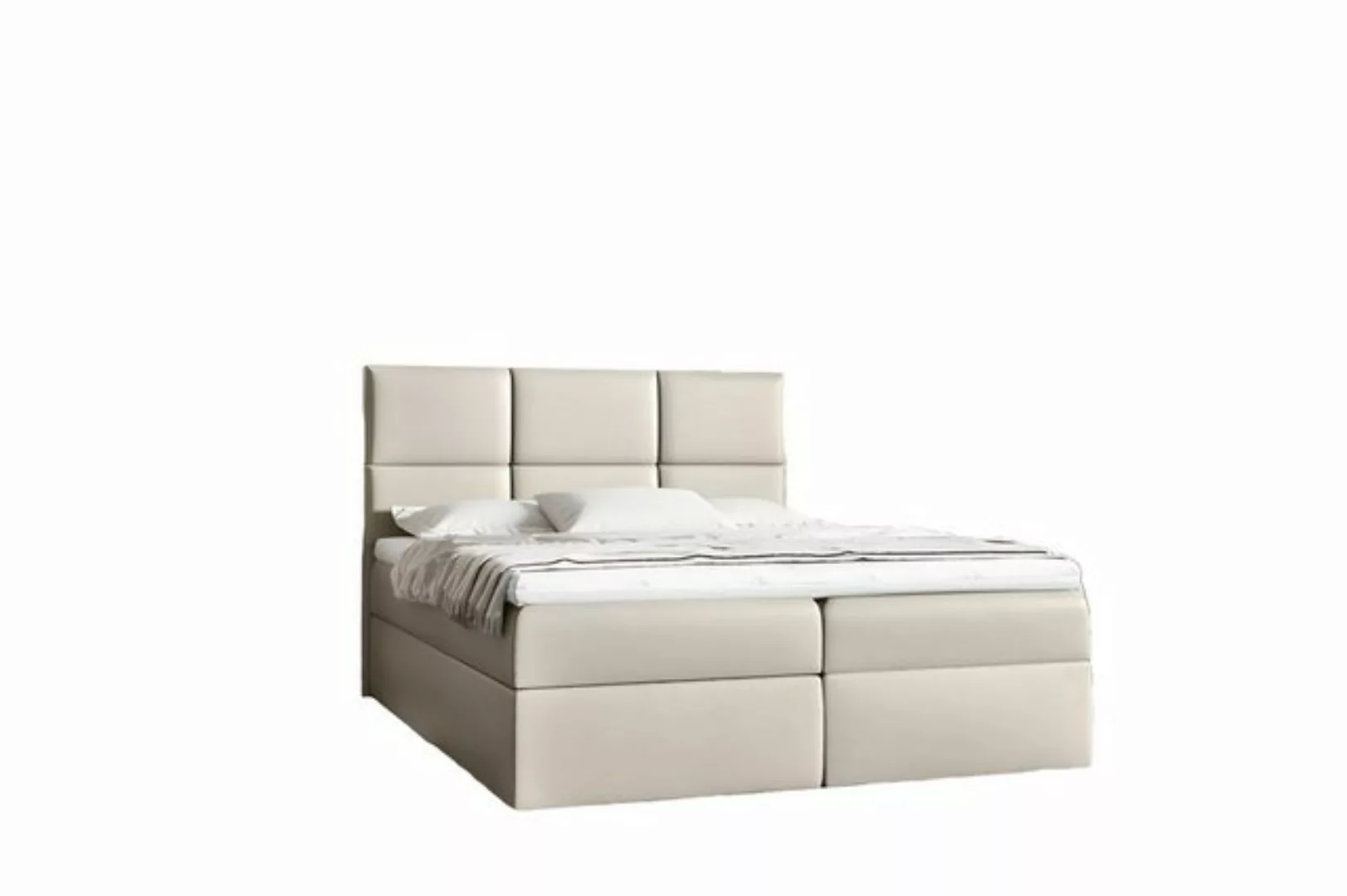 Xlmoebel Bett Boxspring-Doppelbett 160x200 mit modernem Design für Hotels - günstig online kaufen