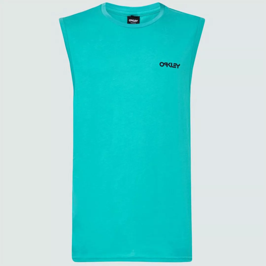 Oakley Apparel Rainbow Waves B1b Ärmelloses T-shirt S Light Emerald günstig online kaufen