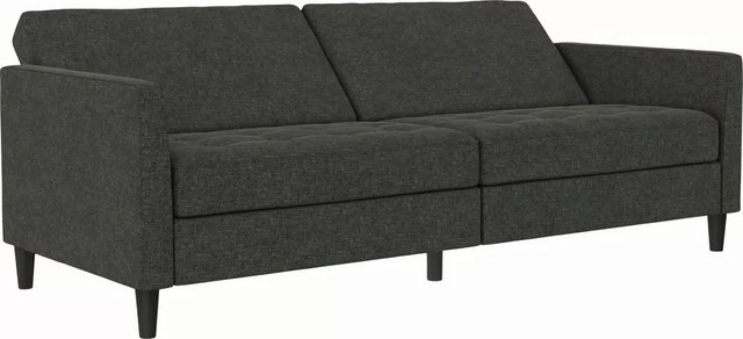 Dorel Home 3-Sitzer "Presley", Sofa mit Bett-Funktion und verstellbarer Rüc günstig online kaufen