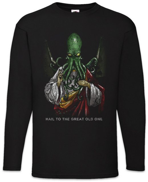 Urban Backwoods Langarmshirt Hail Cthulhu Langarm T-Shirt Wars Horror Arkha günstig online kaufen