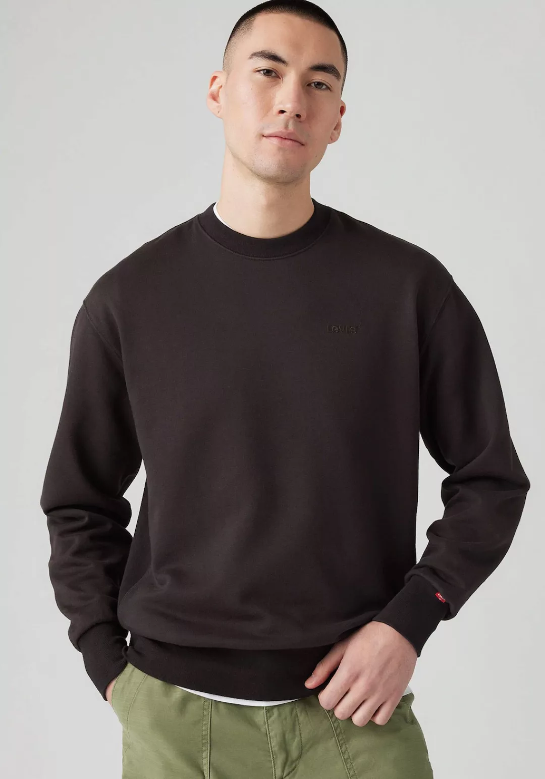 Levis Sweatshirt "AUTHENTIC CREW", mit Logostickerei günstig online kaufen