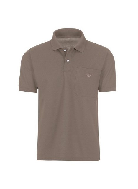 Trigema Poloshirt TRIGEMA Polohemd mit Brusttasche (1-tlg) günstig online kaufen