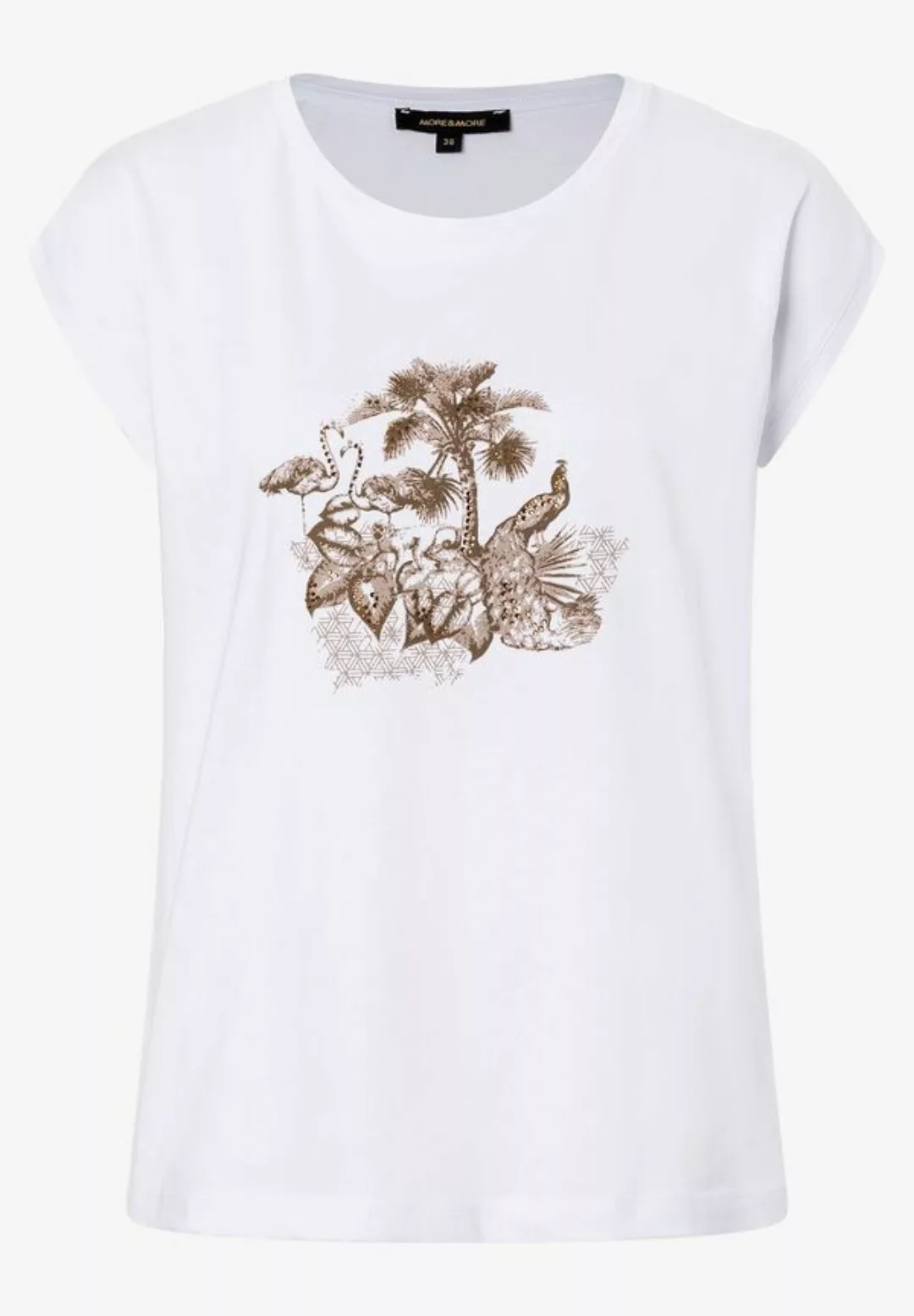 T-Shirt mit Glitzersteinchen, Sommer-Kollektion günstig online kaufen