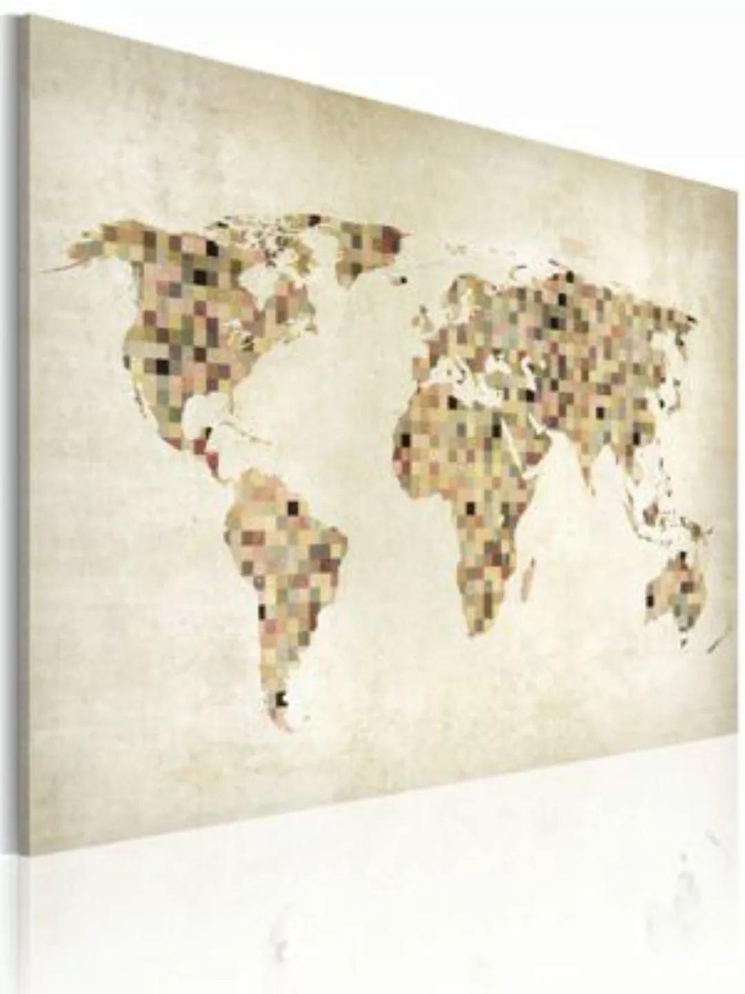 artgeist Wandbild Welt in beigen Farbtönen beige/rosa Gr. 60 x 40 günstig online kaufen