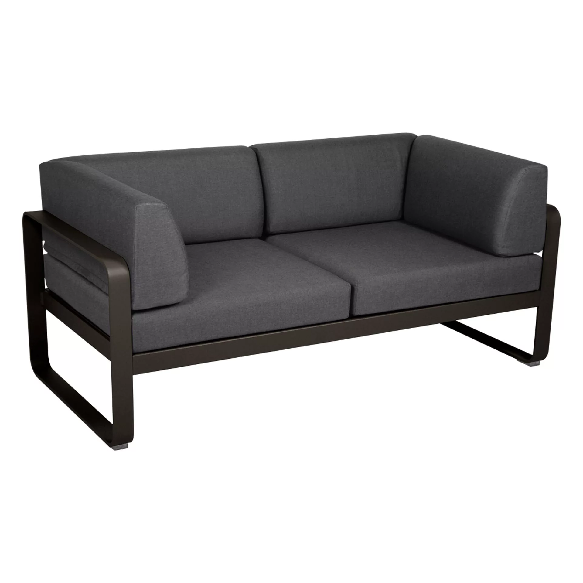 Bellevie 2-Sitzer Club Sofa E3 Tonka A3 Graphitgrau günstig online kaufen