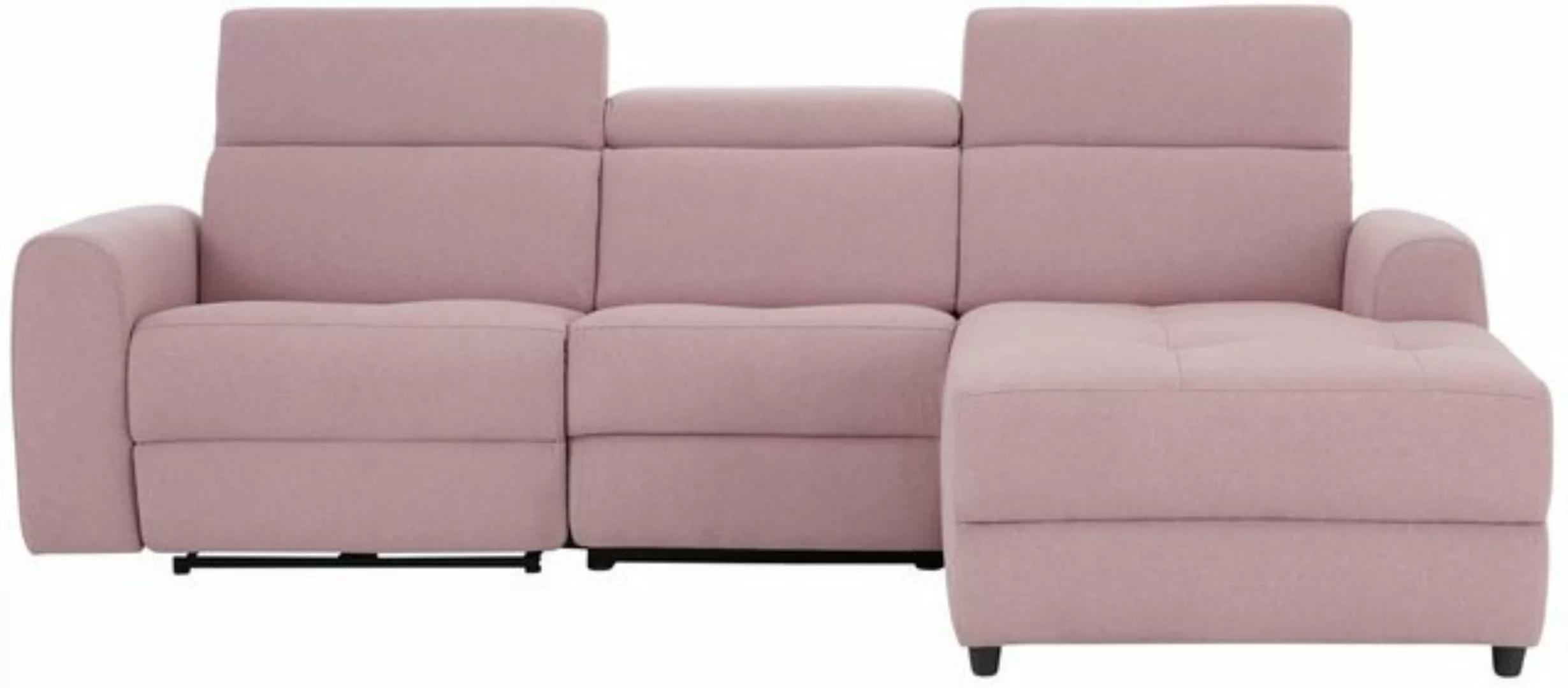 Home affaire Ecksofa "Sentrano, L-Form,", 275 cm, man. o. elektr. Relaxfunk günstig online kaufen