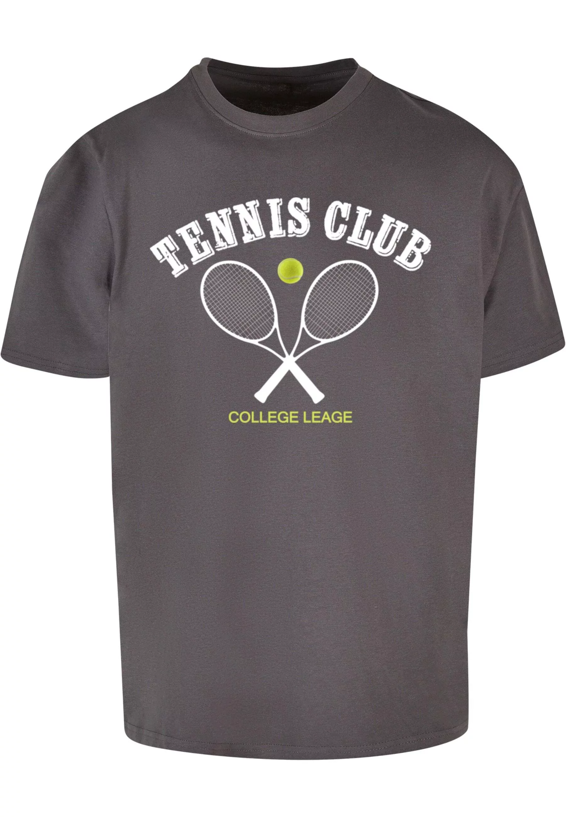 Merchcode T-Shirt "Merchcode Herren Tennis Club Heavy Oversized Tee" günstig online kaufen