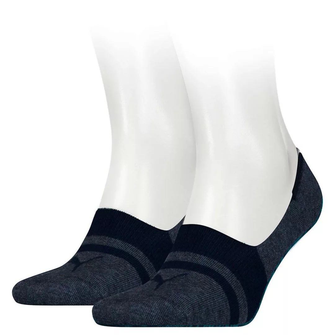 Puma Heritage Footie Socken 2 Paare EU 39-42 Denim Blue günstig online kaufen